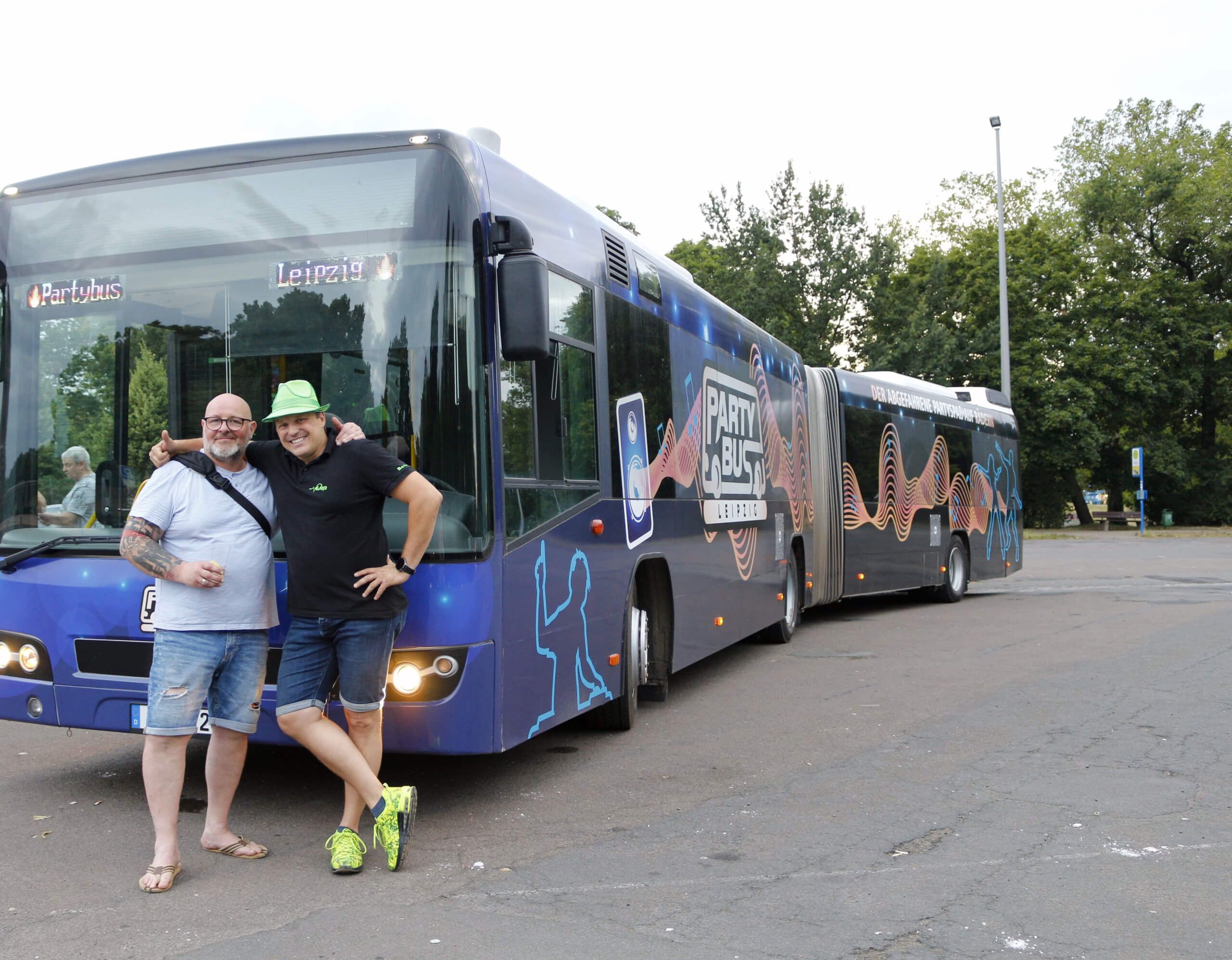 Die Partybus-Macher Maik und Markus